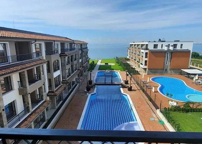 Bbr26- Sea View First Line Sarafovo Lägenhet Burgas