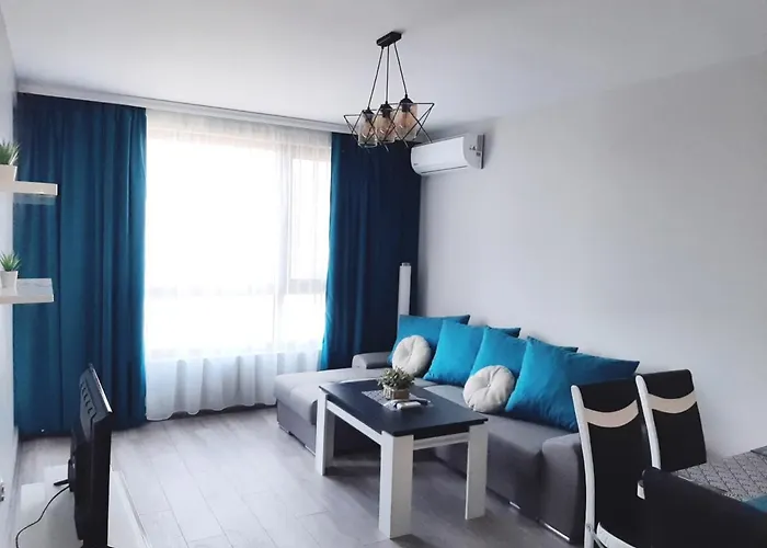 Апартамент Bbr26- Sea View First Line Sarafovo Бургас