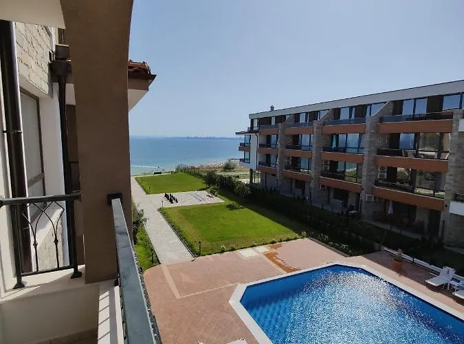 Bbr26- Sea View First Line Sarafovo Апартамент *